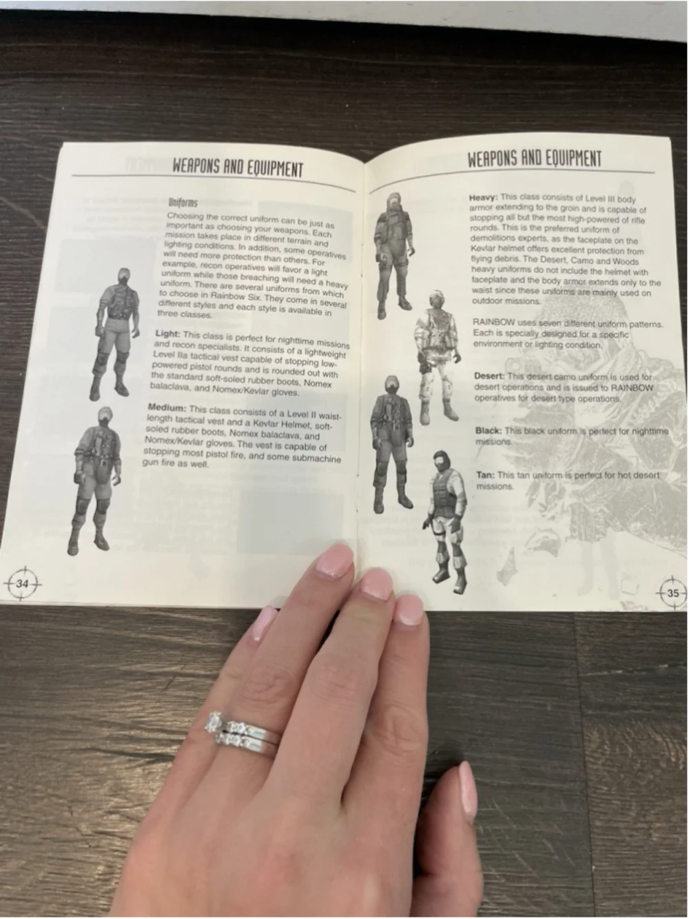 Nintendo 64 N64 Manual Only Tom Clancy's Rainbow Six Instruction Booklet